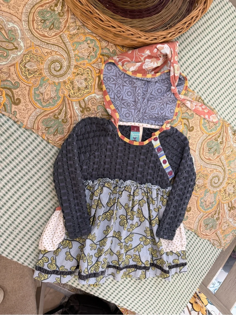 Matilda Jane Character Counts Monroe Chrissy Dress Size 2T Toddler Girl Like New